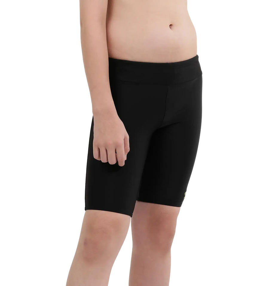 Boy's Endurance 10 Essential Houston Jammer - Black & Lemon Drizzle