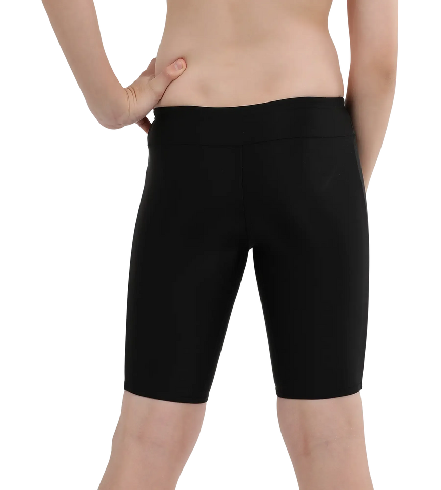 Boy's Endurance 10 Essential Houston Jammer - Black & Lemon Drizzle