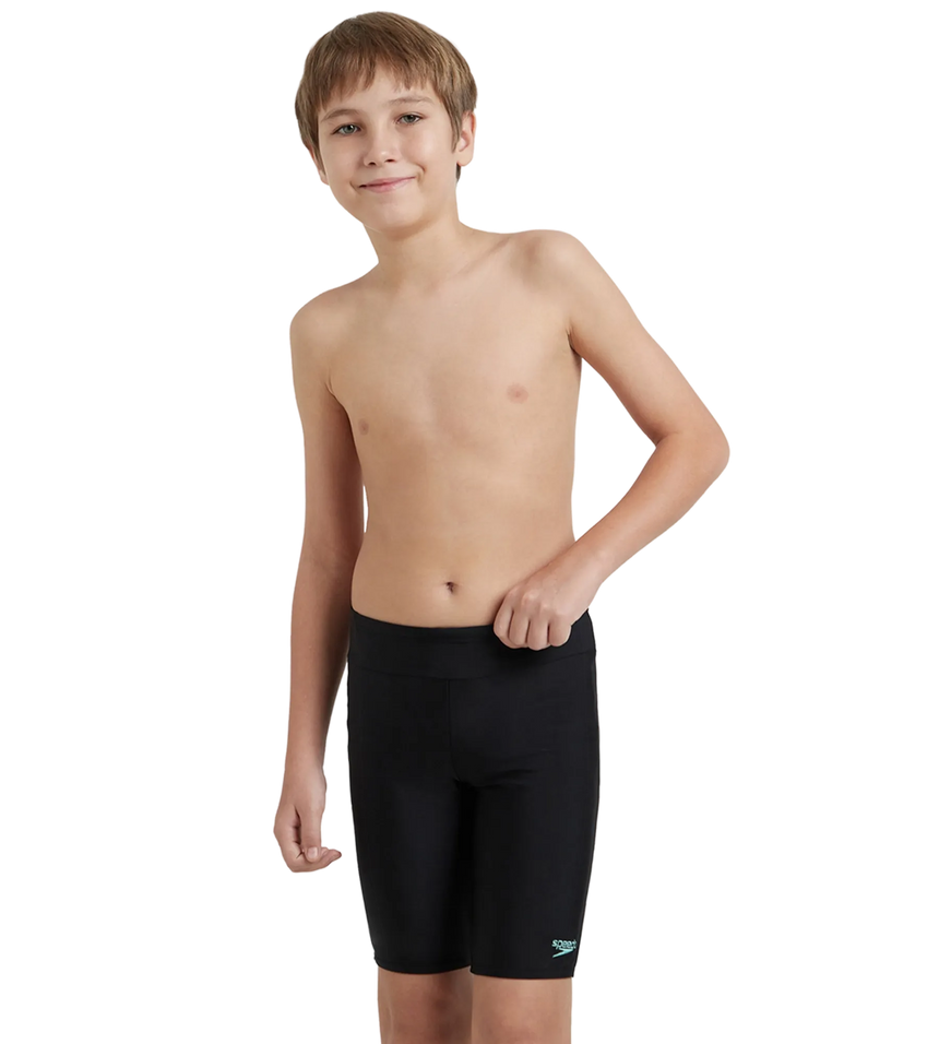 Boy's Endurance10 Essential Houston Jammer - Black & Arctic Glass