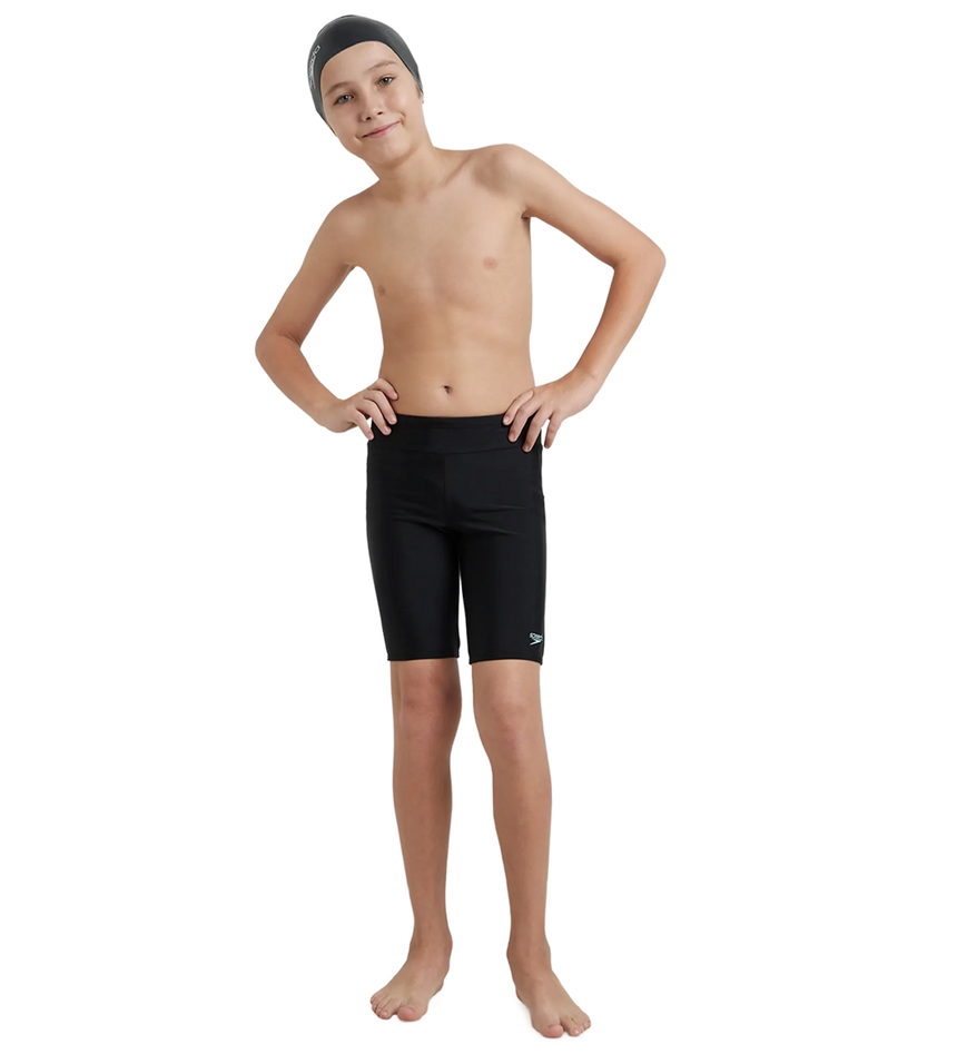 Boy's Endurance10 Essential Houston Jammer - Black & Arctic Glass
