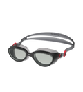 Unisex Adult Futura Hydrospex Anti Fog Coated Lens Swim Goggles For Men and Women - Black & Glacier Grey