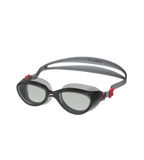 Unisex Adult Futura Hydrospex Anti Fog Coated Lens Swim Goggles For Men and Women - Black & Glacier Grey