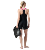 Women's Endurance10 Classsic Lycra Racerback Legsuit  - Black & Ruby