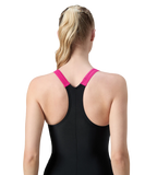 Women's Endurance10 Classsic Lycra Racerback Legsuit  - Black & Ruby