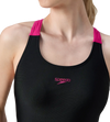 Women's Endurance10 Classsic Lycra Racerback Legsuit  - Black & Ruby