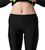 Women's Endurance10 Two Piece Closedback Full Body Suit - Black, Monument & Pale Clover