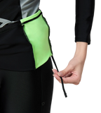 Women's Endurance10 Two Piece Closedback Full Body Suit - Black, Monument & Pale Clover