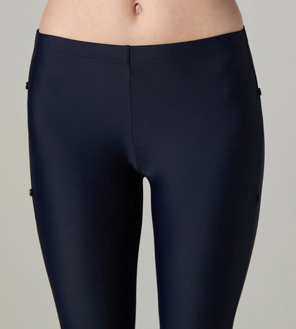 Women's Endurance10 Two Piece Closedback Full Body Suit - Navy, Coin Grey & Pink Lemonade