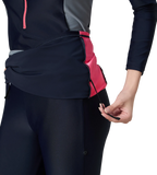 Women's Endurance10 Two Piece Closedback Full Body Suit - Navy, Coin Grey & Pink Lemonade