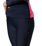 Women's Endurance10 Two Piece Closedback Full Body Suit - Navy, Coin Grey & Pink Lemonade