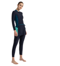 Women's Endurance10 Two Piece Closedback Full Body Suit - True Navy, Dark Teal & Arctic Glass