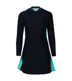 Women's Endurance10 Two Piece Closedback Full Body Suit - True Navy, Dark Teal & Arctic Glass