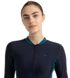 Women's Endurance10 Two Piece Closedback Full Body Suit - True Navy, Dark Teal & Arctic Glass
