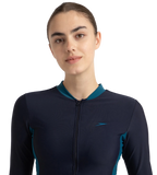 Women's Endurance10 Two Piece Closedback Full Body Suit - True Navy, Dark Teal & Arctic Glass