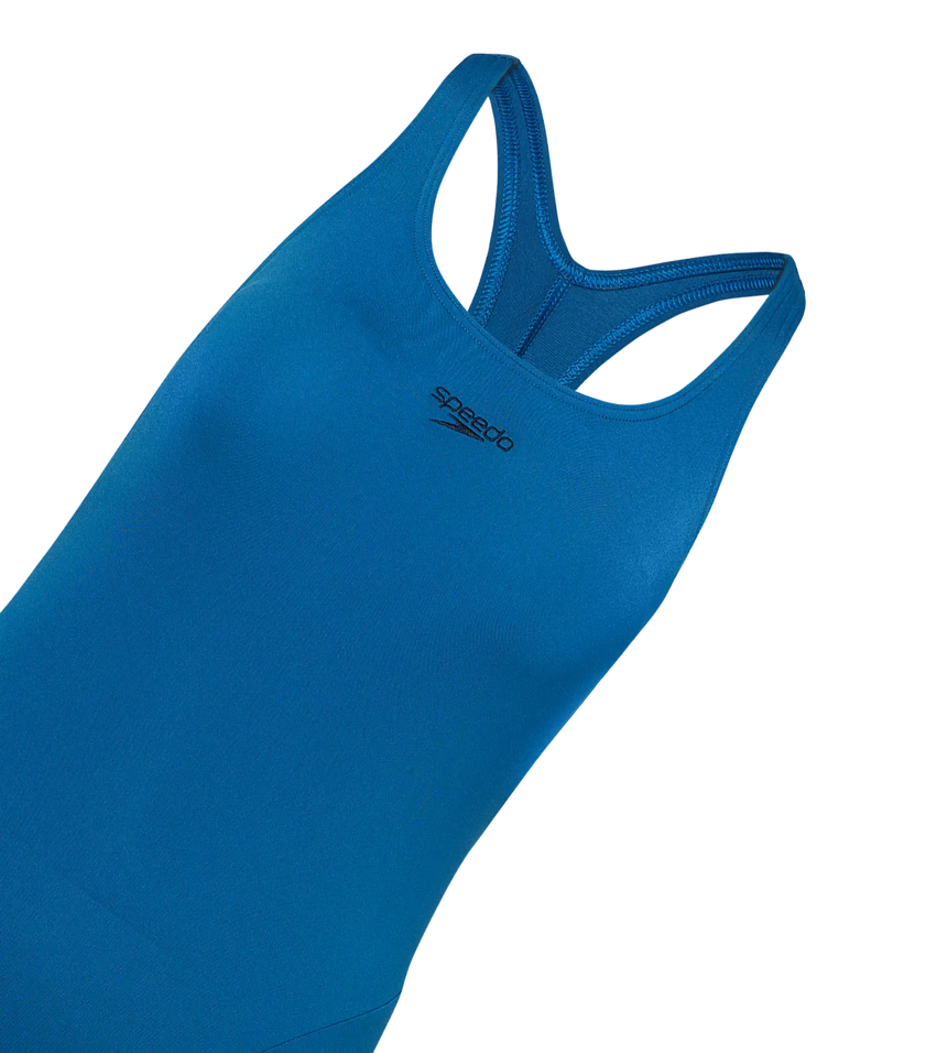 Women's Endurance+ Myrtle Racerback Legsuit  - Aegean Denim & True Navy