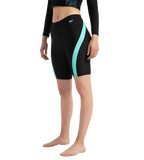 Women's Endurance10 Sport Mid Shorts - Black & Arctic Glass