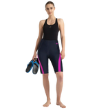Women's Endurance10 Sport Mid Shorts - True Navy & Diva