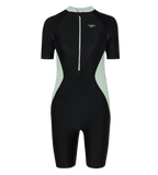 Women's Endurance10 Essential Panel Closedback Kneesuit - Black & Pale Adventure