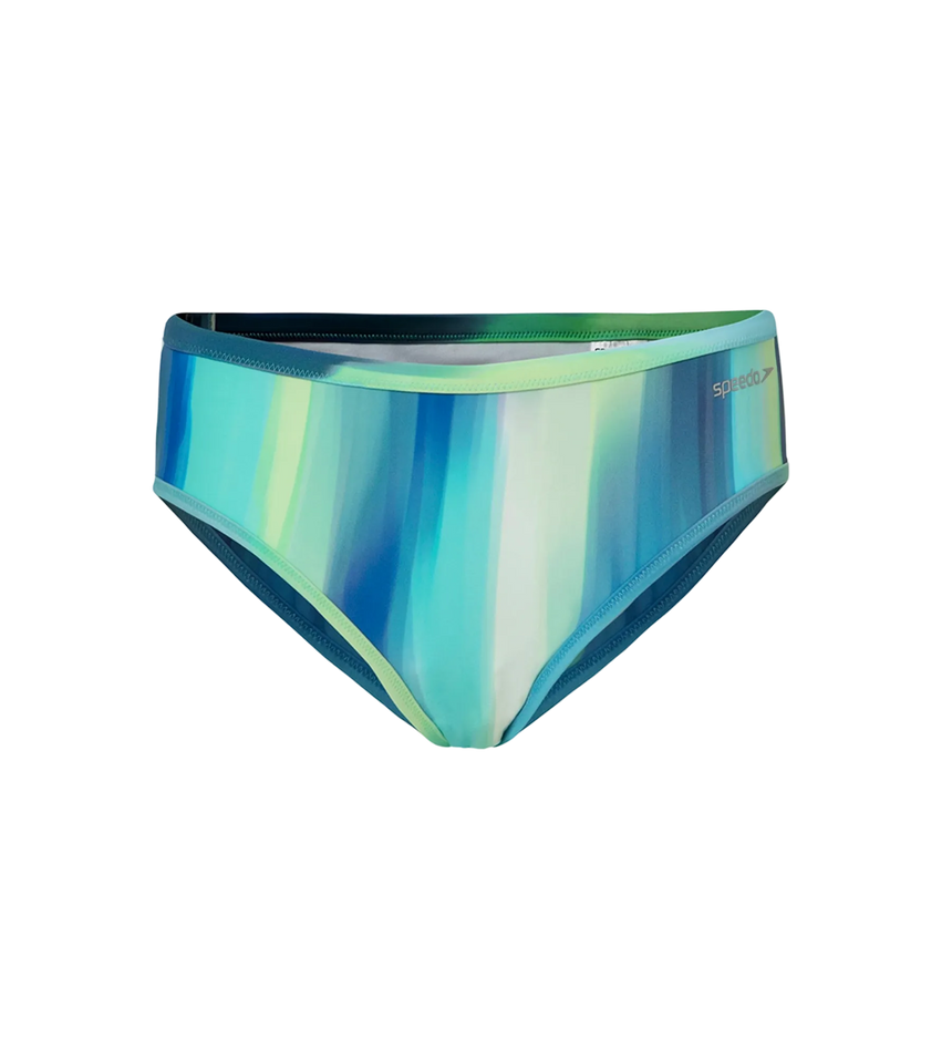 Women's Endurance10 Printed Racerback Bikini Set - Navy, Chroma Blue & Flash