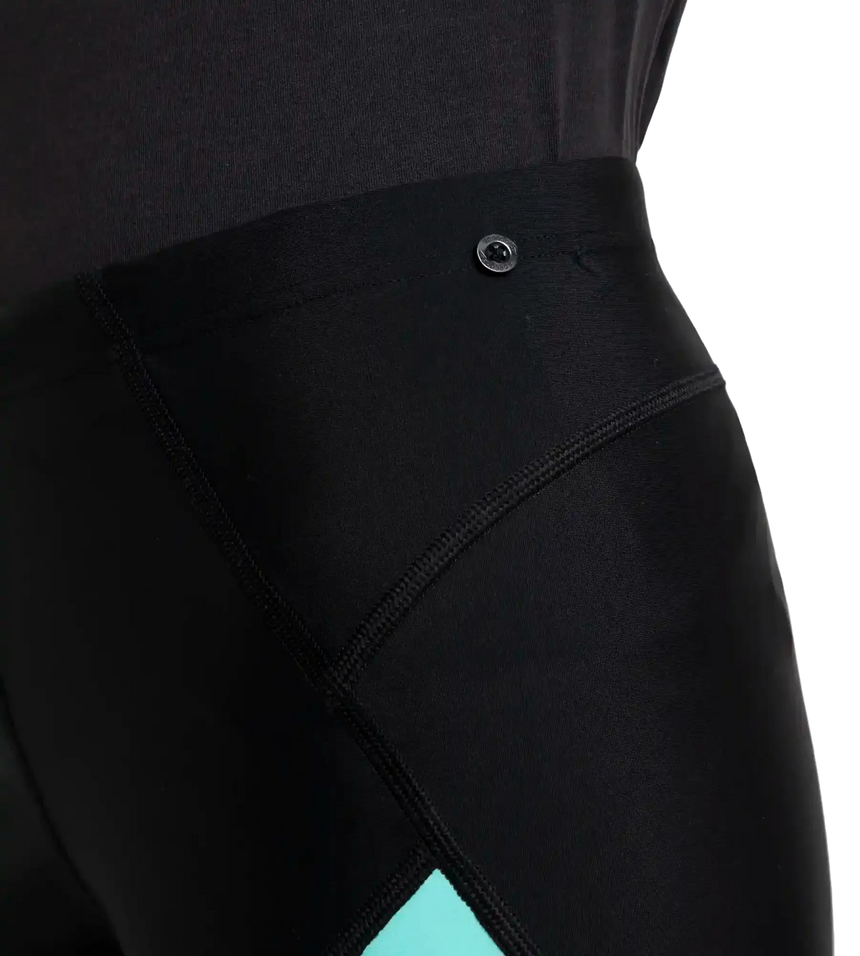 Women's Endurance10 Sport Shorts - Black & Arctic Glass
