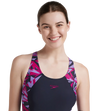 Women's Endurance 10 Hyperboom Splice Racerback One Piece Swimwear - True Navy & Berry