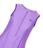 Women's Endurabrite Closedback Swimdress With Boyleg - Purple Mist & Tillandsia Purple