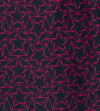 Women's Endurance10 Printed Closedback Swimdress With Boyleg - True Navy & Electric Pink