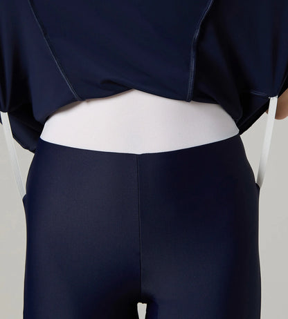 Women's Endurance10 Racerback Swimdress With Kneeleg - True Navy & Margarita Pink