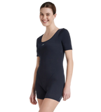 Women's Endurance+ Myrtle Legsuit Swimwear - Truenavy & Marine Blue