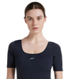 Women's Endurance+ Myrtle Legsuit Swimwear - Truenavy & Marine Blue