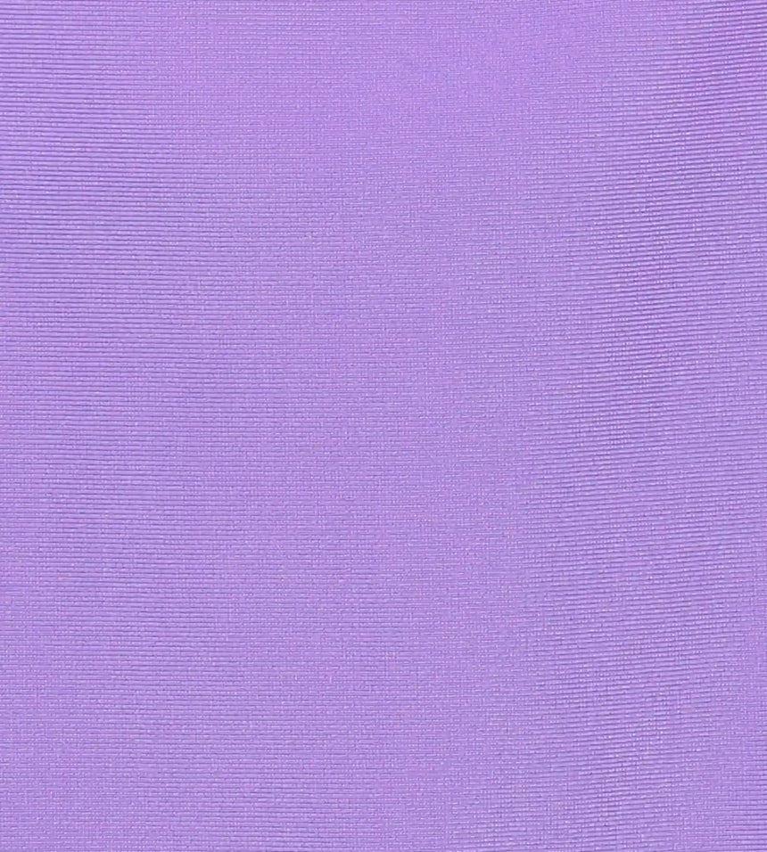 Women's Endurabrite Short Sleeve Closedback Swimdress With Boyleg - Purple Mist & Tillandsia Purple