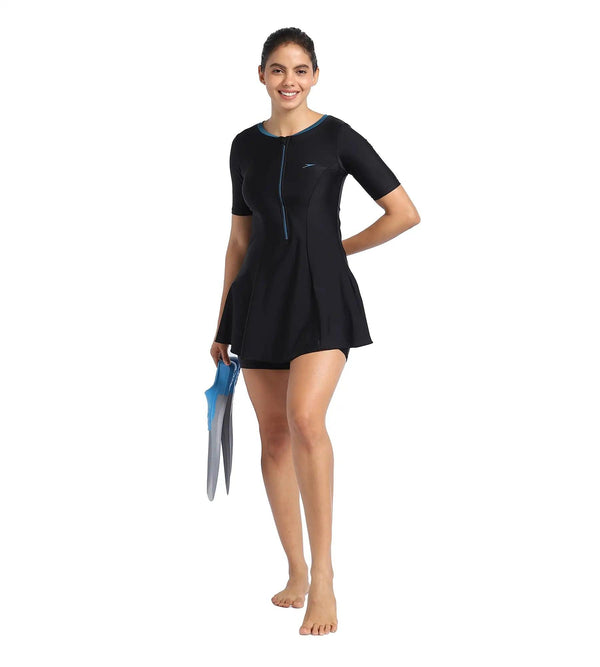 Swim dress black sales