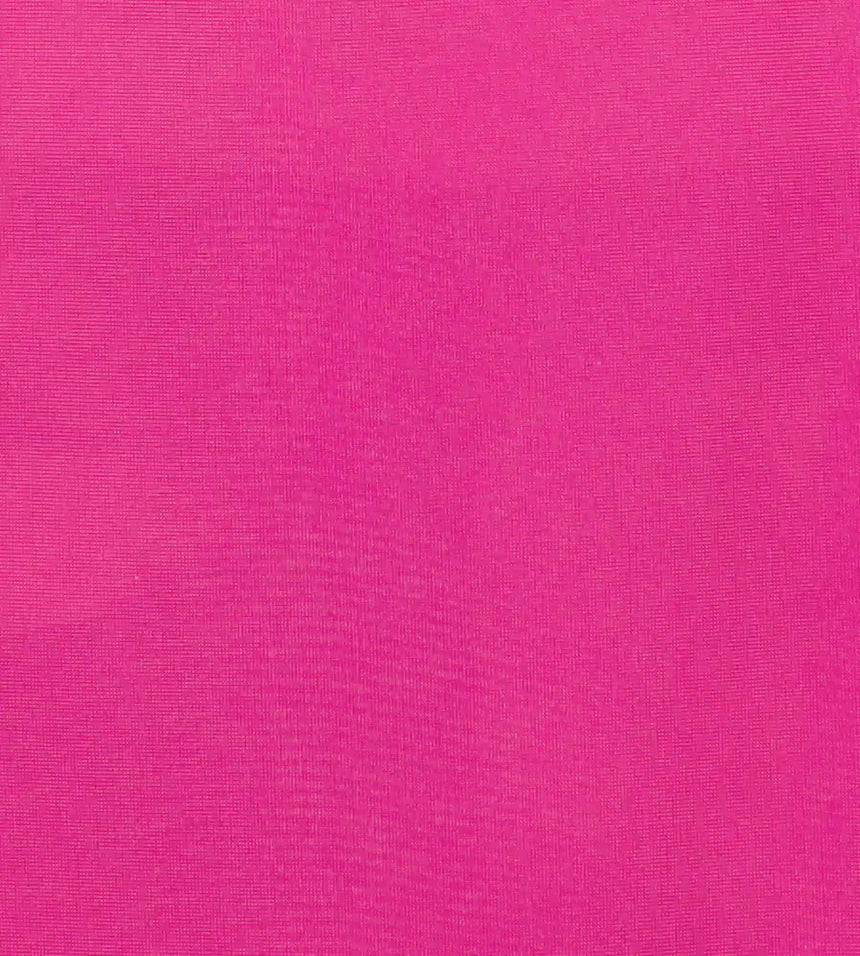 Women's Endurance10 Printed Short Sleeve Closedback Swimdress With Boyleg - Electric Pink & Tapestry