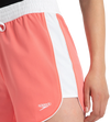 Women's 4 Way Comfort Stretch Leisure Watershorts With Side Pockets - Coral Sands & White