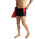 Men's Endurance 10 Dive Aquashort - Black & Fed Red