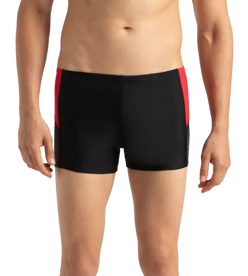Men's Endurance 10 Dive Aquashort - Black & Fed Red