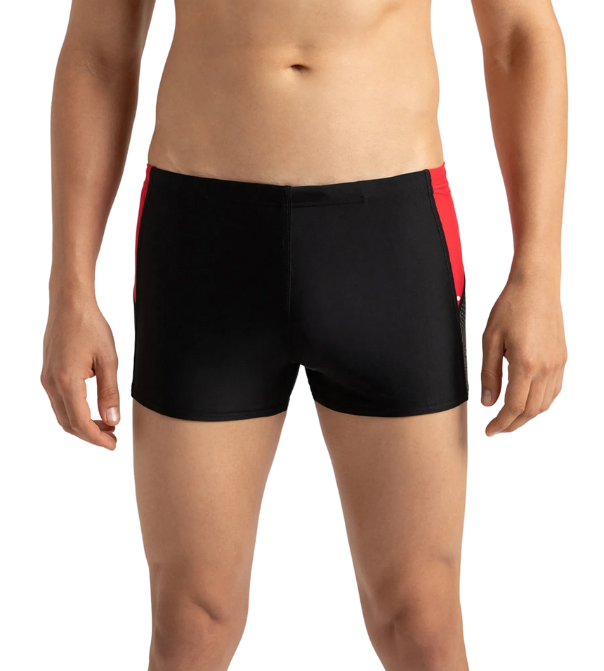 Men's Endurance 10 Dive Aquashort - Black & Fed Red