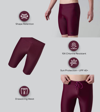 Men's Enduraflex Houston Jammer - Chockaberry & Black