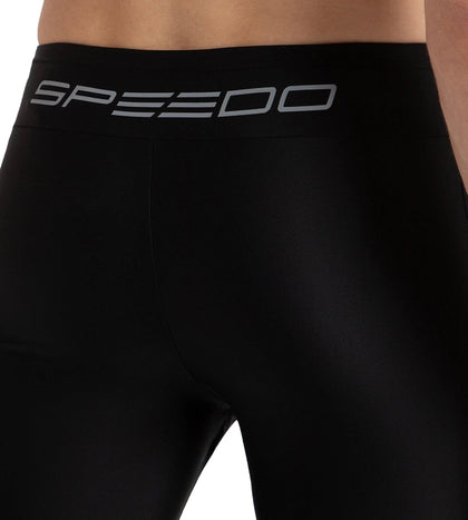 Men's Endurance10 Back Waistband Graphic Print Essential Jammer - Black & Elephant