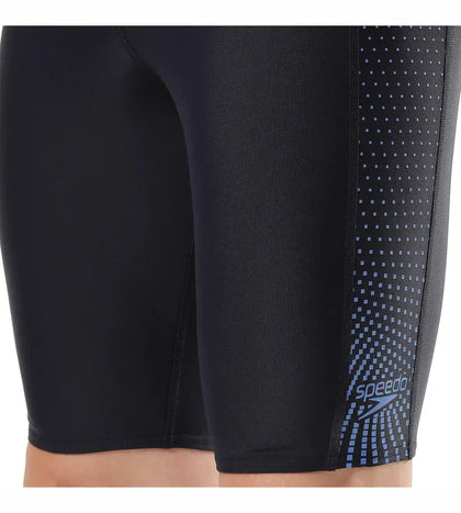 Men's Endurance Dive Jammer - True Navy & Aquarium_6