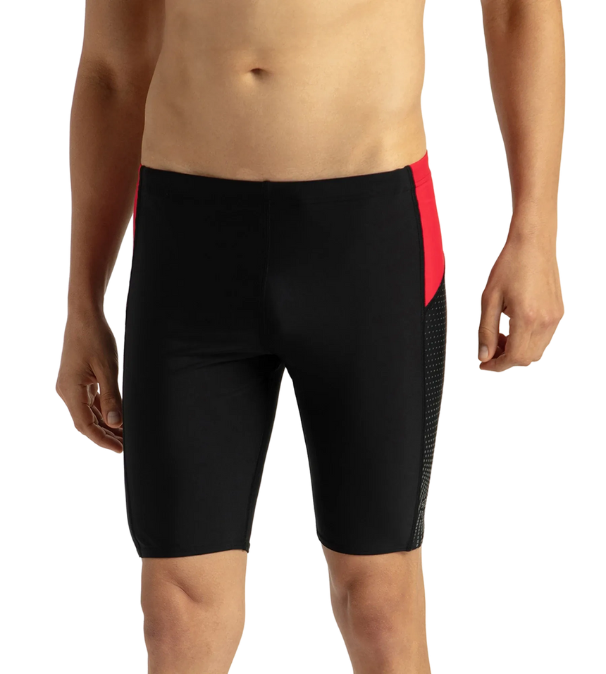 Men's Endurance 10 Dive Jammer - Black & Fed Red