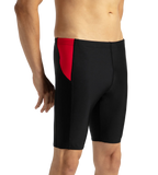 Men's Endurance 10 Dive Jammer - Black & Fed Red