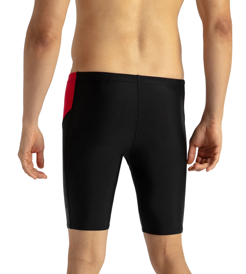 Men's Endurance 10 Dive Jammer - Black & Fed Red