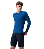 Men's Endurance+ Long Sleeve Performance Suntop - Aegean Denim & True Navy