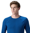 Men's Endurance+ Long Sleeve Performance Suntop - Aegean Denim & True Navy