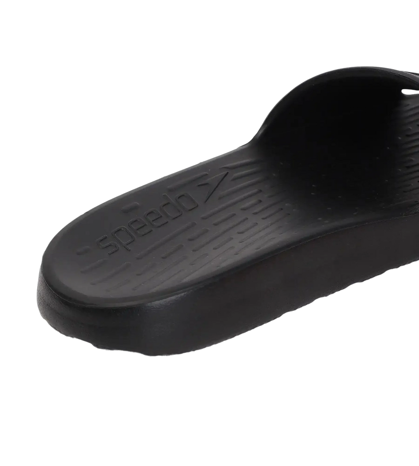 Women's Single Colour Slides - Black & Raspberry Fill