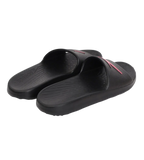 Women's Single Colour Slides - Black & Raspberry Fill