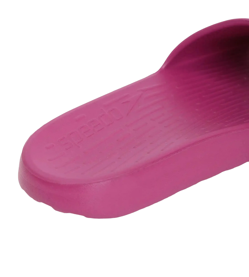 Women's Single Colour Slides - Berry & White