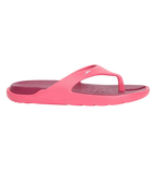Women's Dual Colour Flip Flops - Deep Plum & Cinder Rose