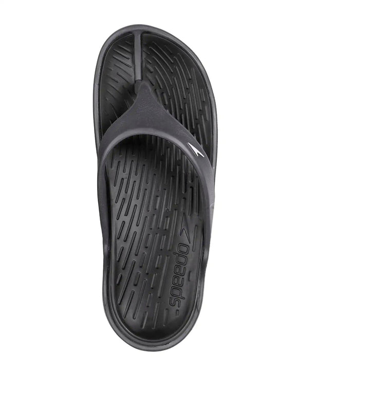 Women's Dual Colour Flip Flops - Black & Oxid Grey_3